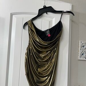 Vince Camuto Asymmetrical Party Dress